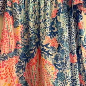 Lilly Pulitzer Seashell Maxi Dress. Size XXS. Very comfortable and easy dress!
